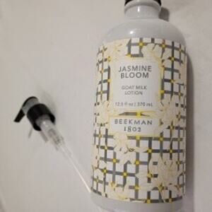 Beekman 1802 Jasmine Bloom 12.5 fl oz Goat Milk Lotion with Pump Made in the USA